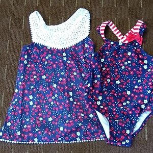 Circo bathing suit and cover up